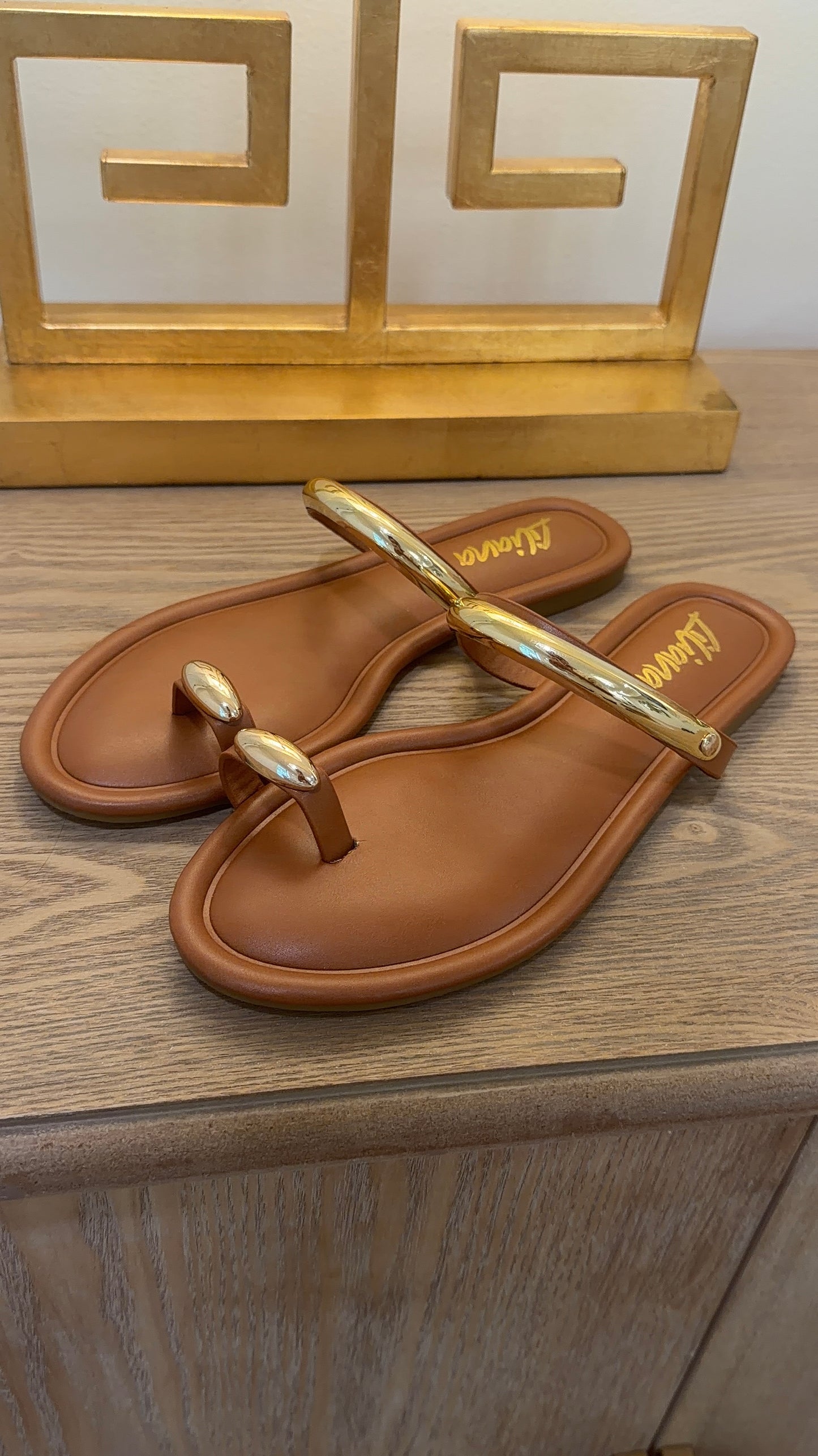 Golden Loop Sandal