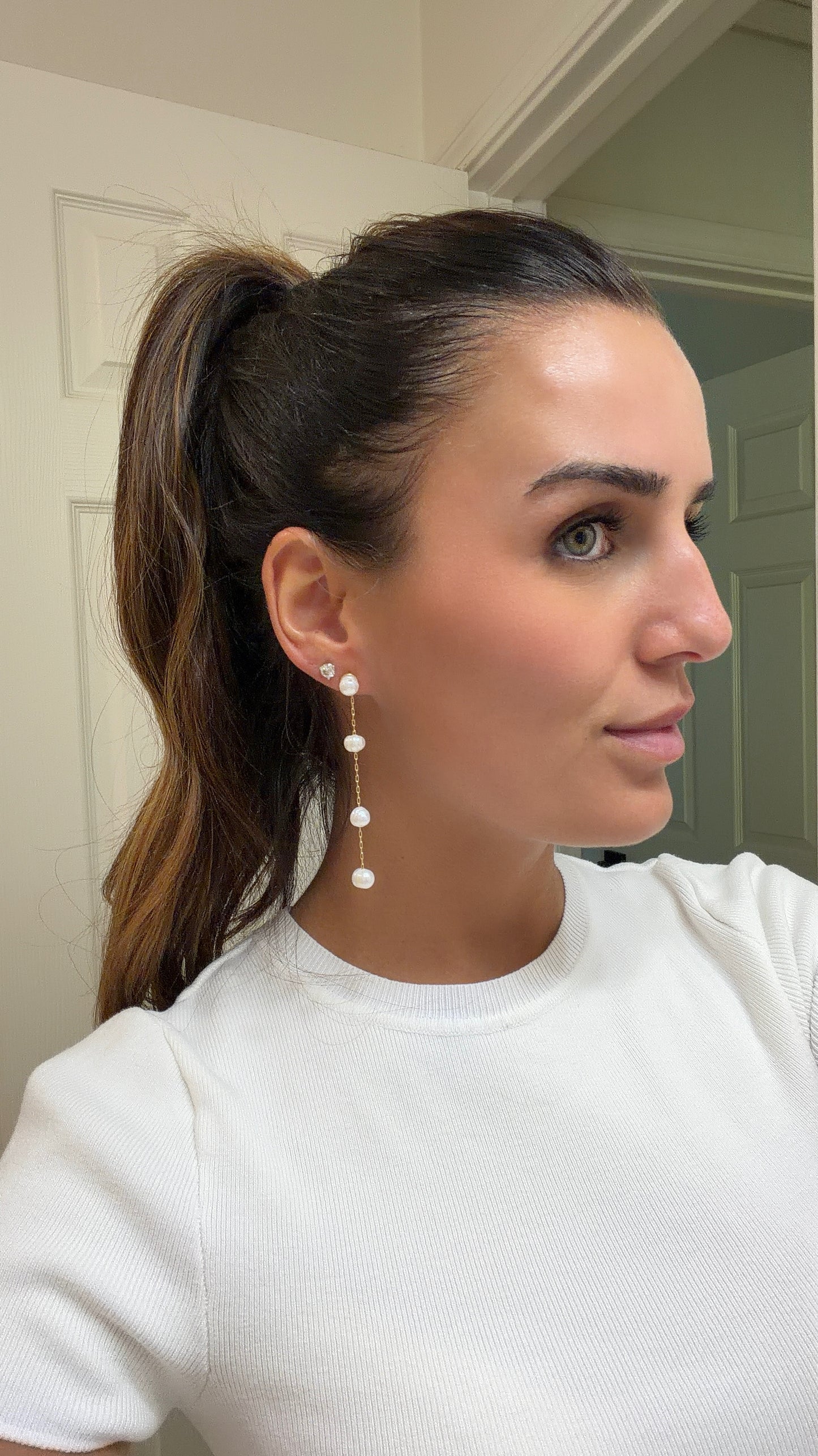 Pearl Drop Earrings