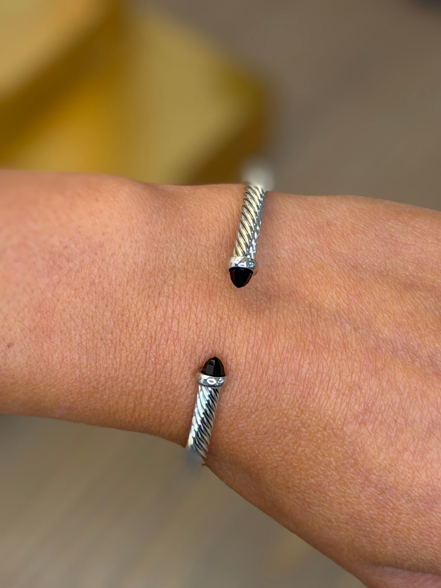 Onyx Cuff Bracelet