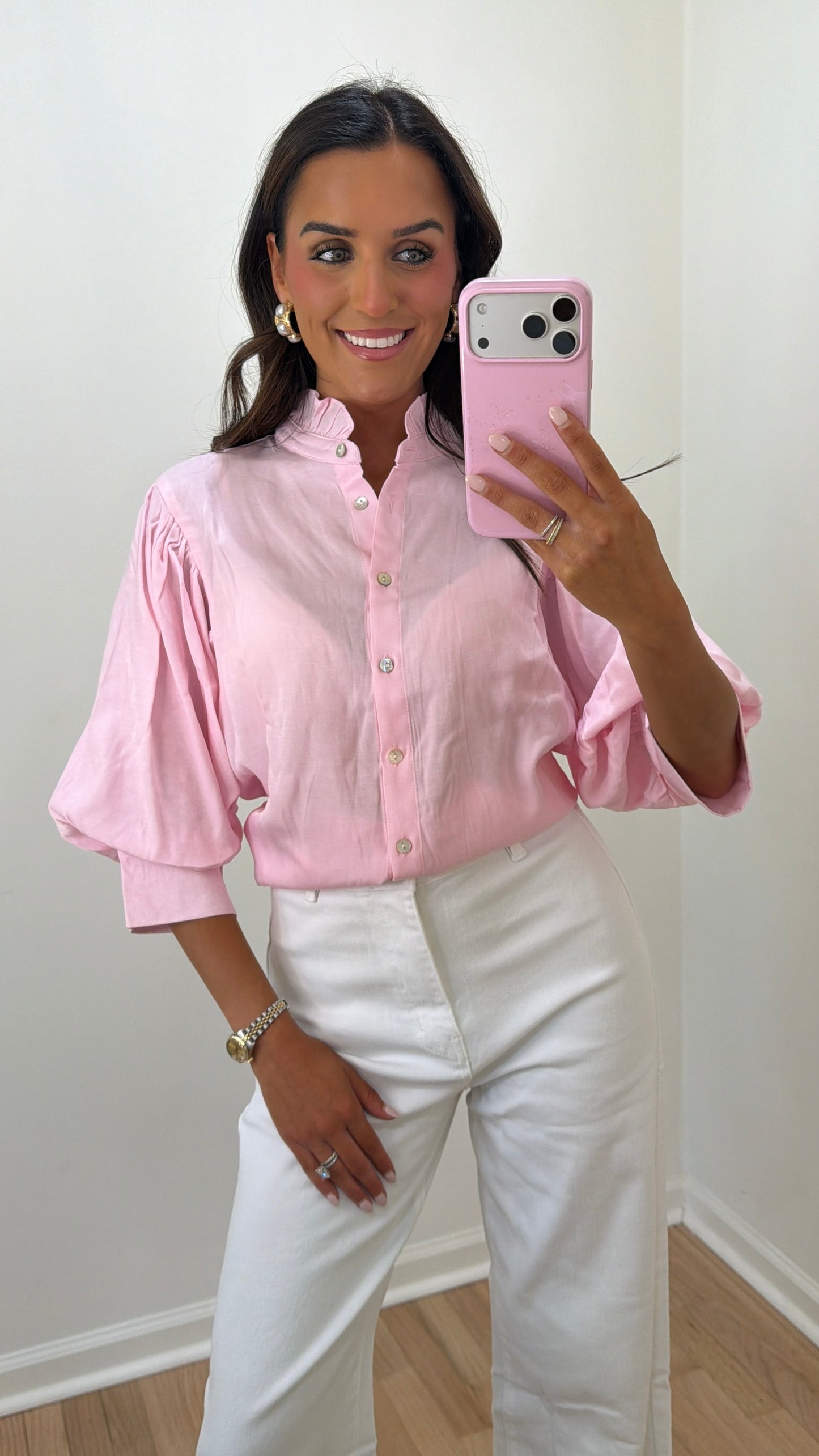 Pretty in Pink Blouse