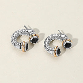 Onyx Cuff Earring