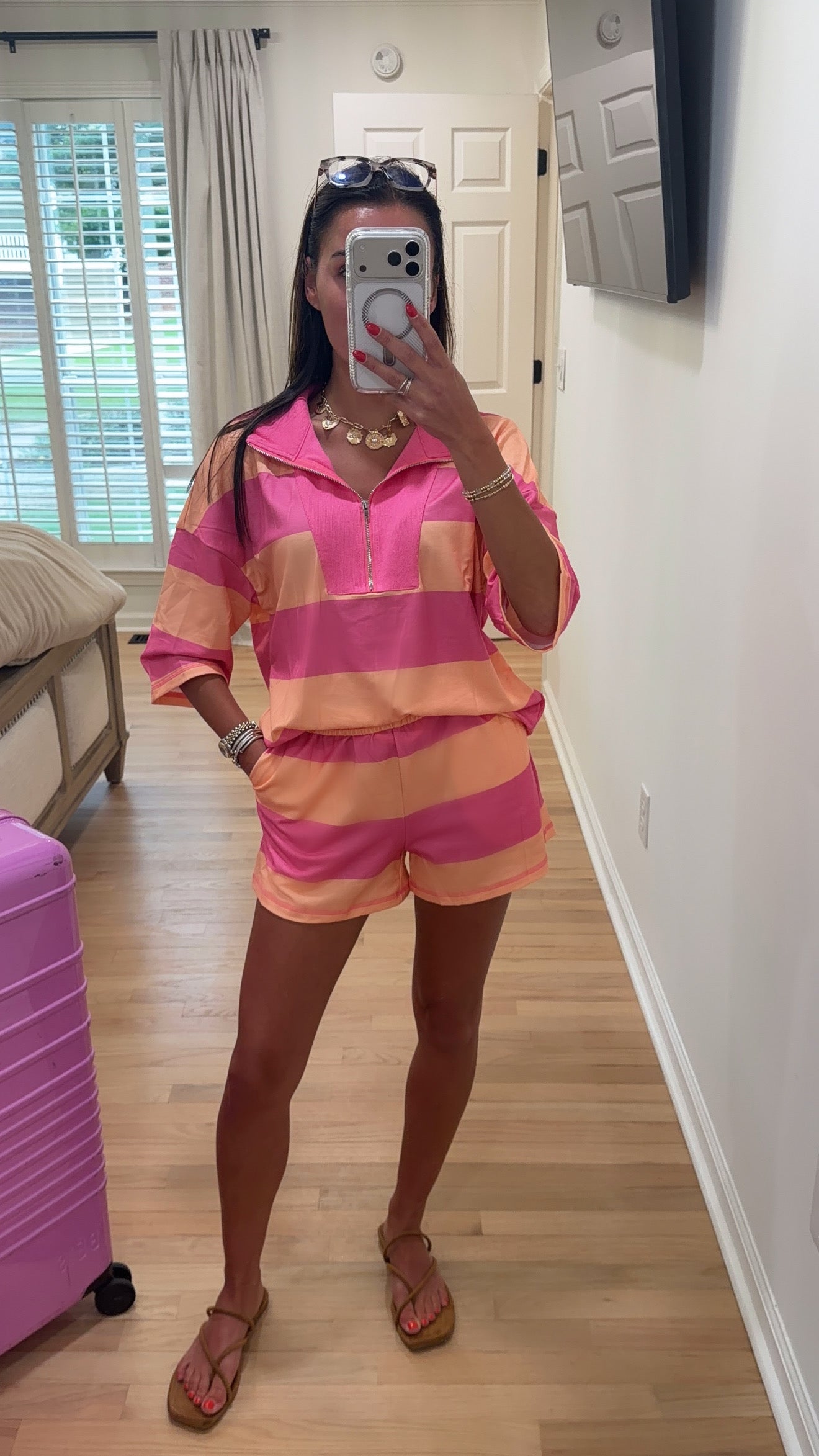 Paradise Stripe Set