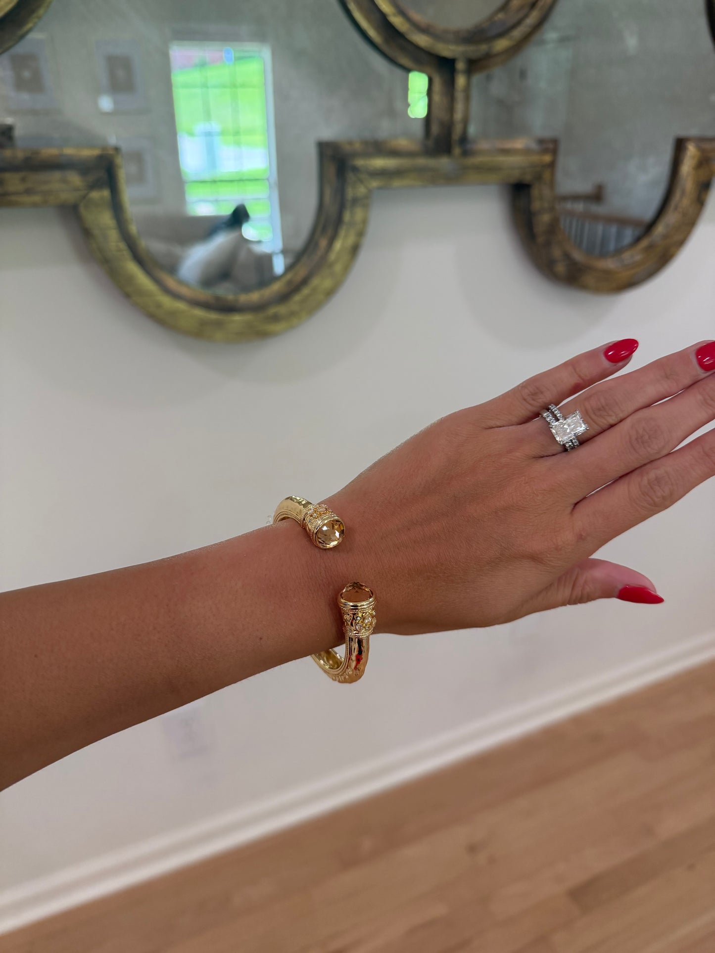 Champagne Cuff Bracelet