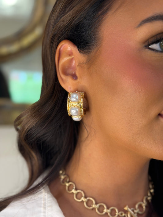 Pearl Statement Hoops