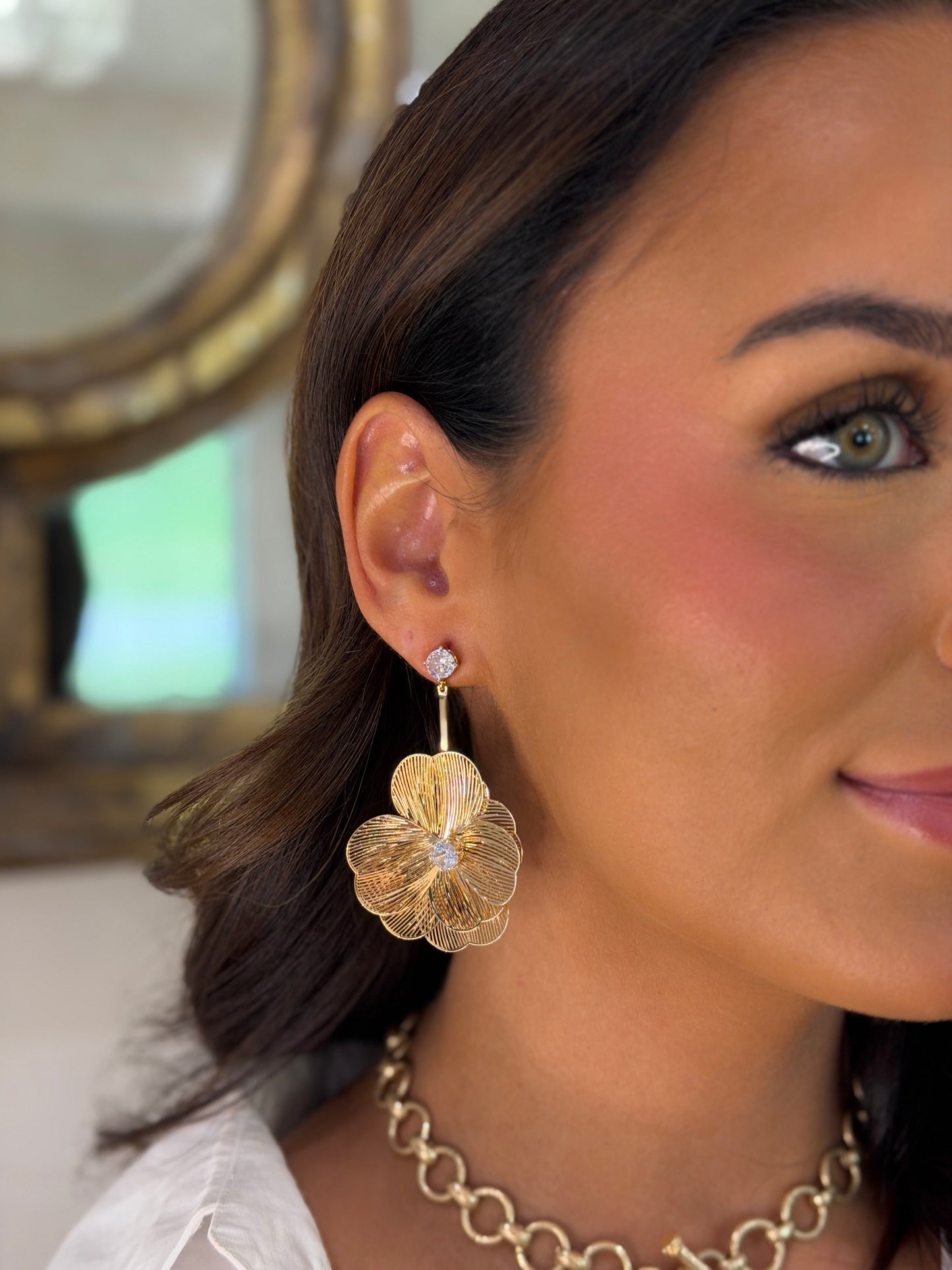 Floral Statement Drops