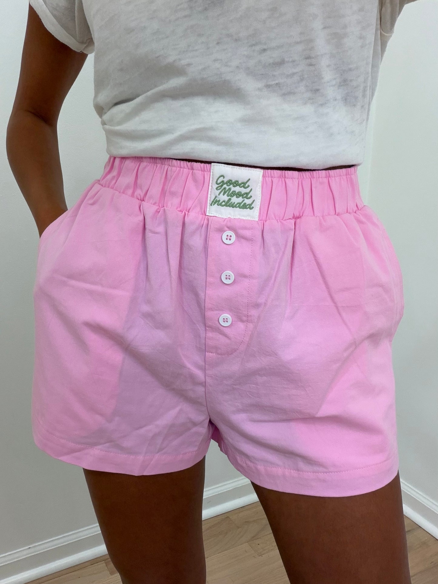 “Good Mood Included” Boxer Shorts