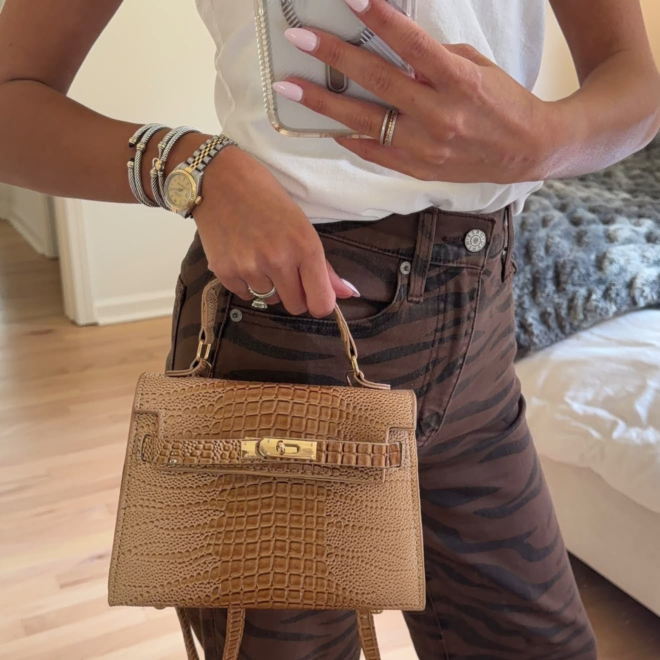 Signature Croc Crossbody - PREORDER ETA 7/25/26