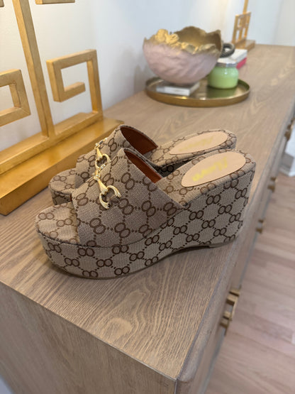 PREORDER - Monogram Signature Wedge (ETA 6/19/26)