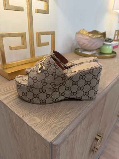 PREORDER - Monogram Signature Wedge (ETA 6/19/26)