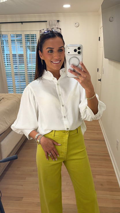 Timeless White Blouse