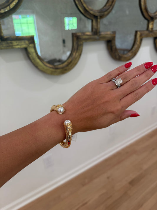 Pearl Essence Cuff Bracelet