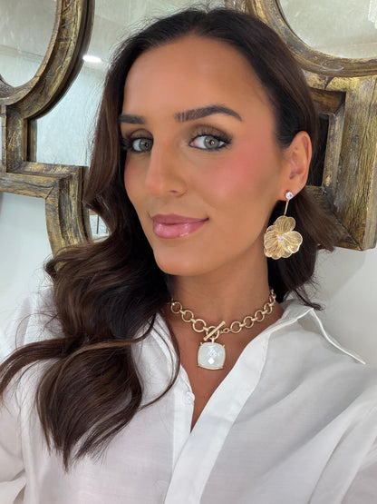 Floral Statement Drops