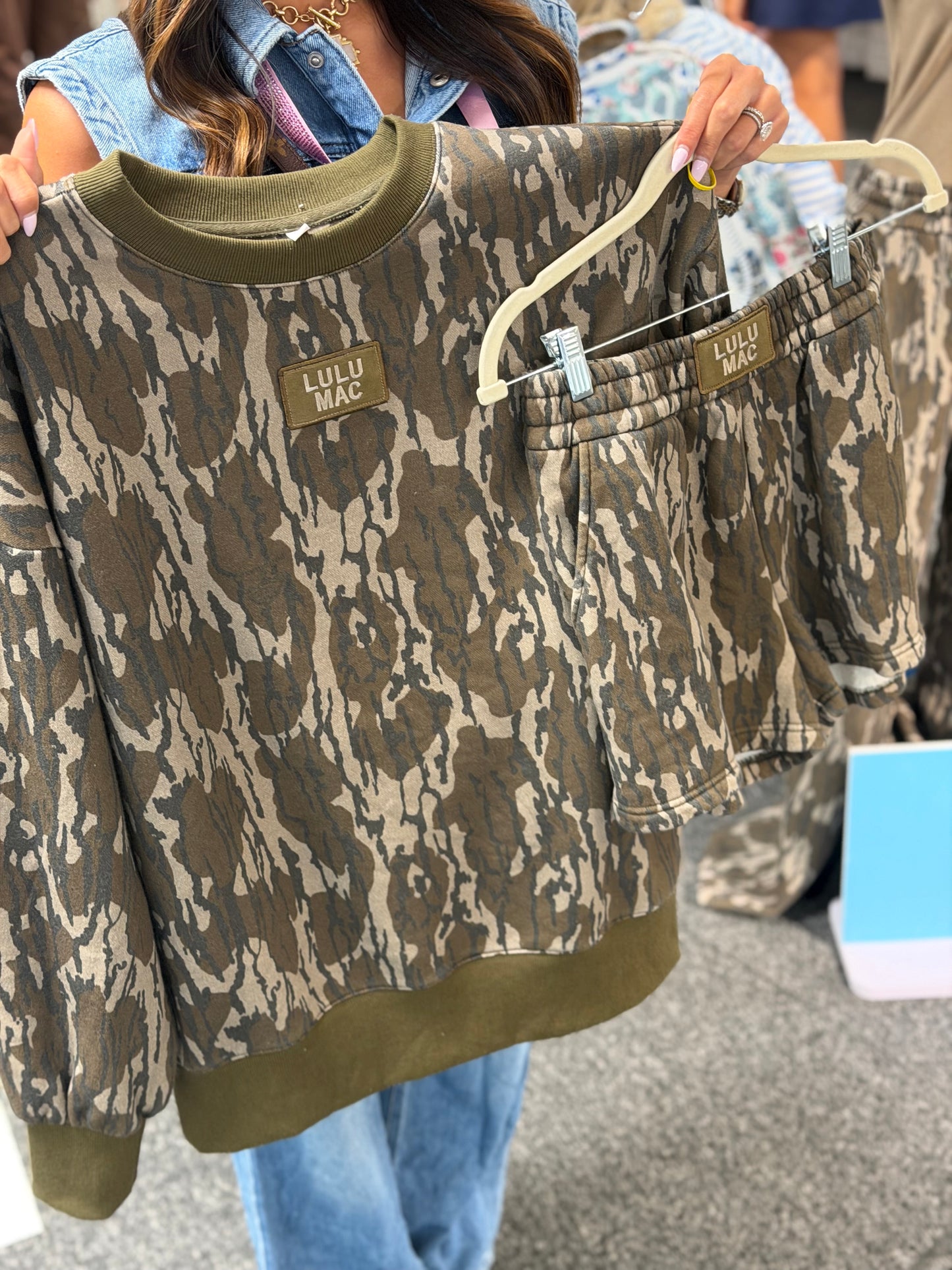 Lulu Mac X Mossy Oak Shorts - PREORDER
