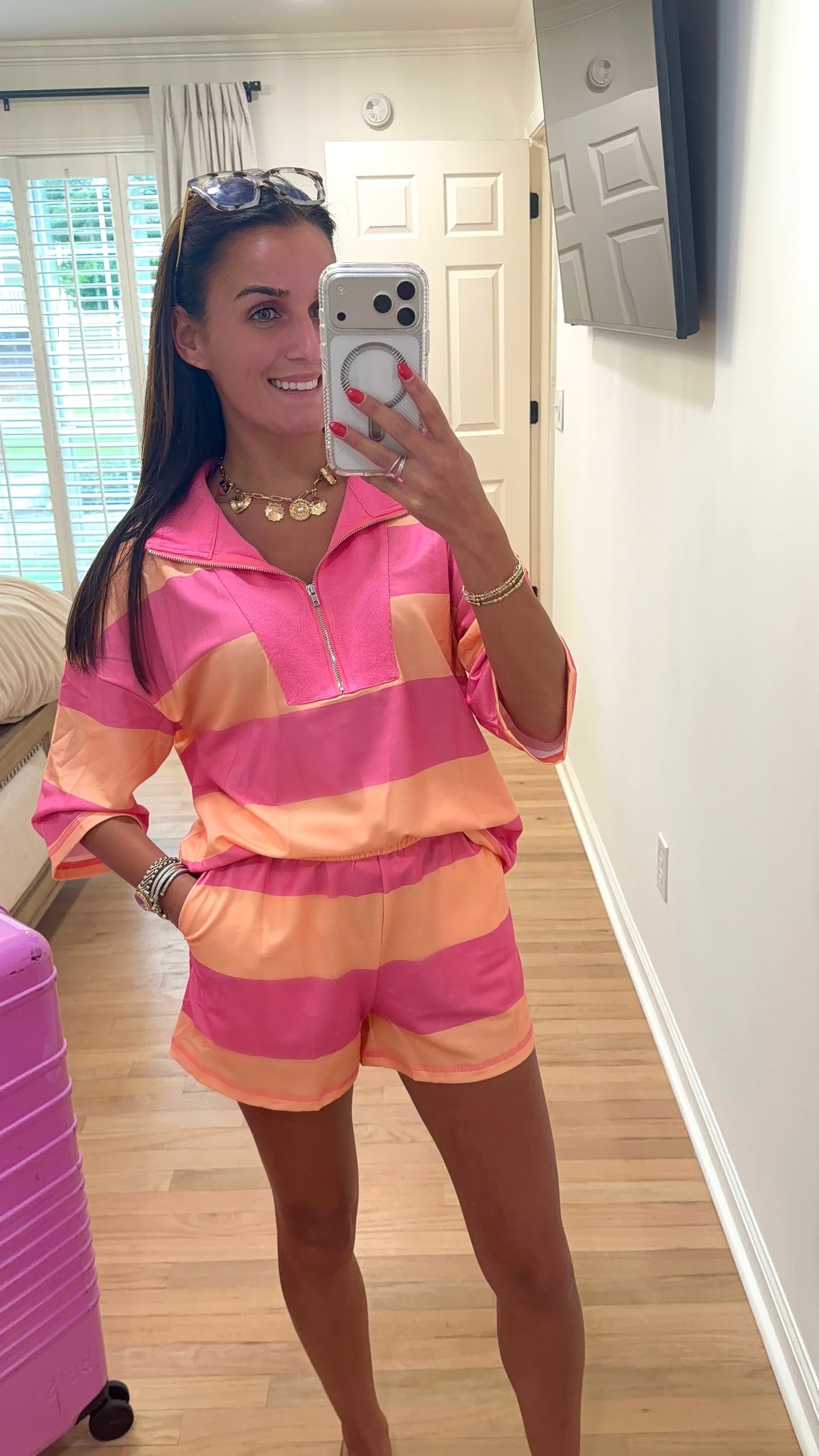 Paradise Stripe Set