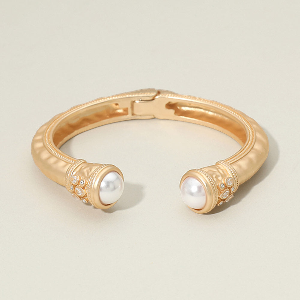 Classic Pearl Cuff Bracelet