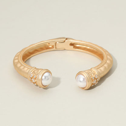 Classic Pearl Cuff Bracelet